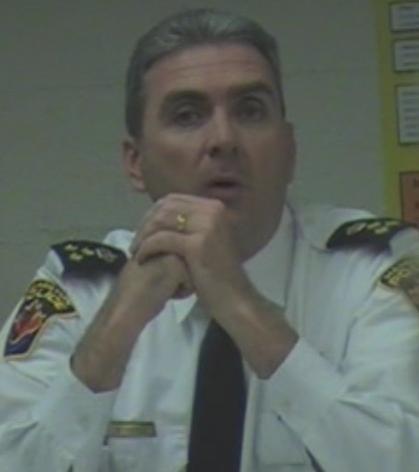 Glenn DeCaire Chief of Hamilton Police