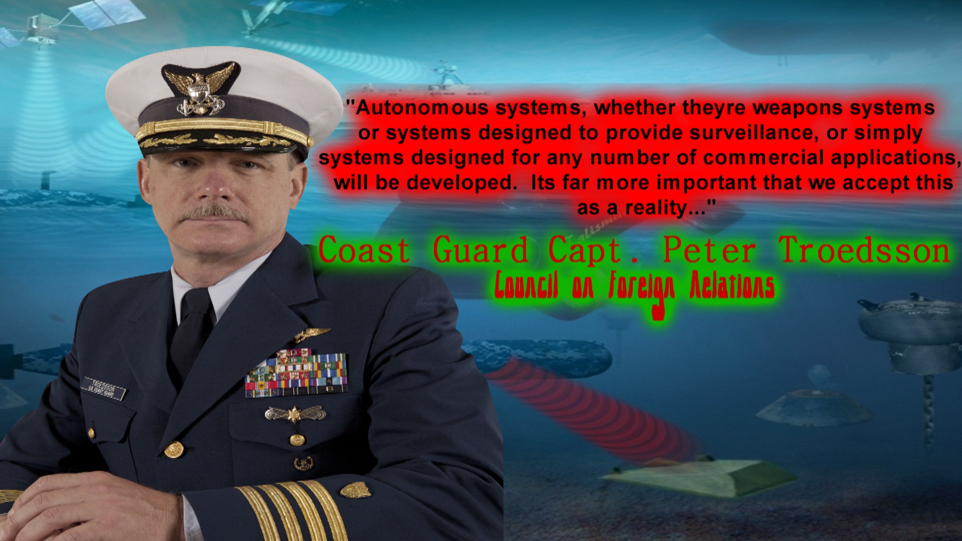 Coast Guard Capt. Peter Troedsson