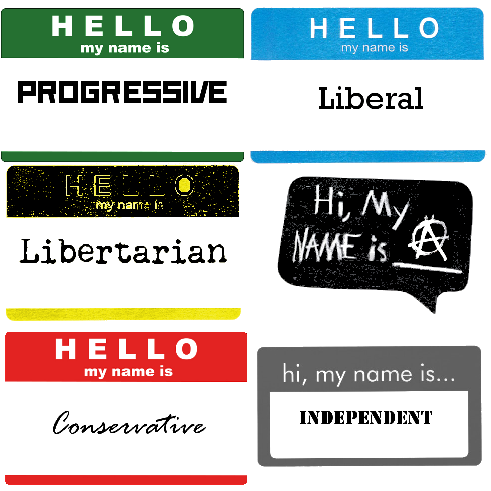 Name Badge Collage
