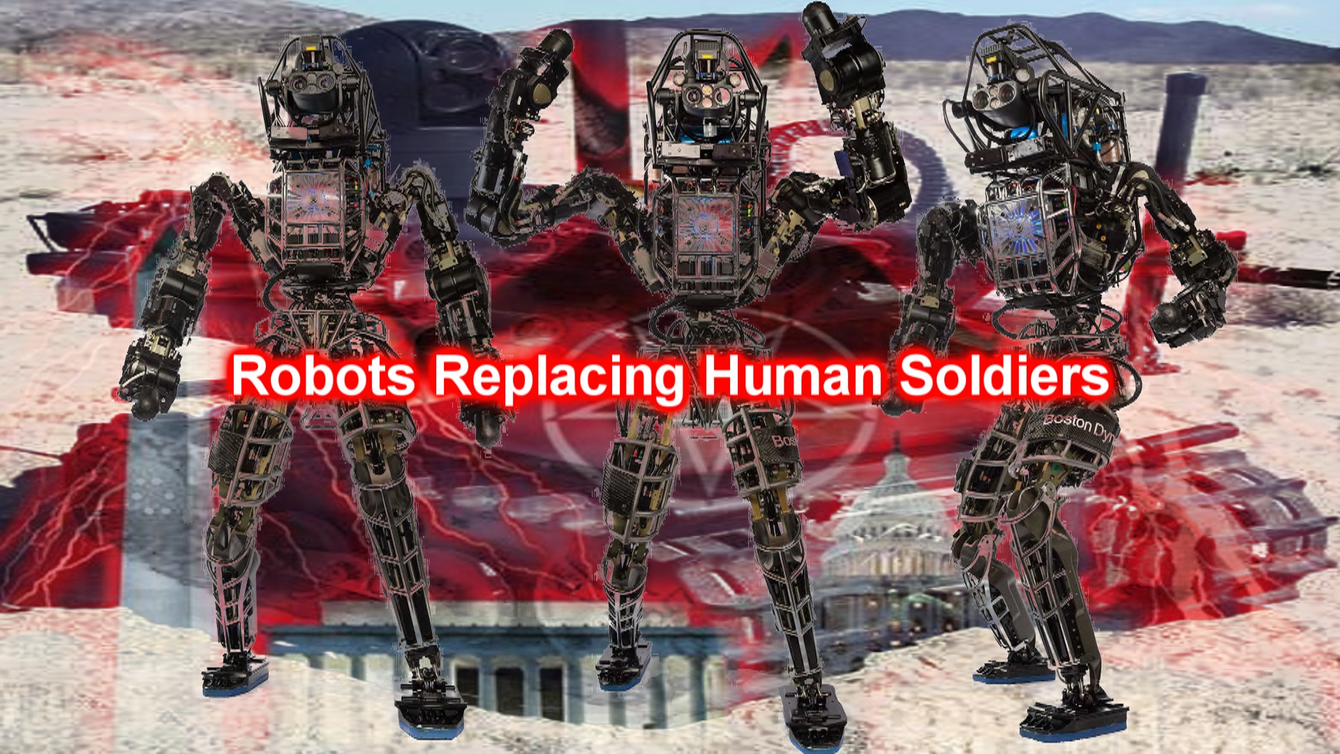 Soldiers Replacing Robots
