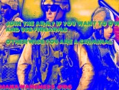 join the army